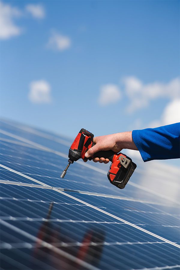 painel de energia solar